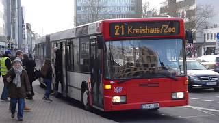 VOS Osnabrück: Die letzten O 405 GN2 Großraumwagen, Stadtszenen & Mitfahrt