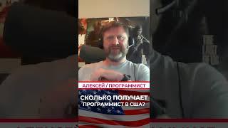 Сколько зарабатывают программисты в США? #shorts