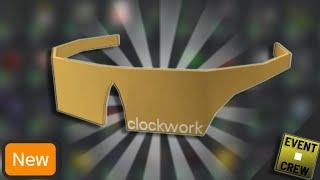 ROBLOX RELEASED CLOCKWORKS GOLDEN SHADES !