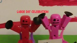 Labor Day Celebration | Teen Titans Go Jeopardy (Feat. Stikbot PG) | #stikbot