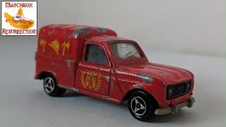 Renault 4L Fourgonnette Majorette. French Connection: Suzette