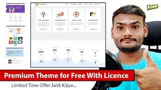 $59 Premium WordPress Theme for Free With License | Limited Time Offer 