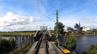 Führerstandsmitfahrt BR 193 Hude ( bei Oldenburg ) - Elsfleth - Brake ( Unterweser )