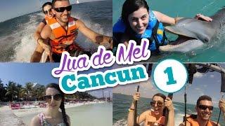 Lua de Mel em CANCUN #vlog 1 | Bruna Dalcin