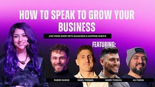 How to Speak to Grow Your Business