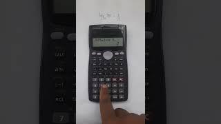 Calculate Logarithm Using Calculator | Casio fx-100MS | #calculator #viralshorts #maths