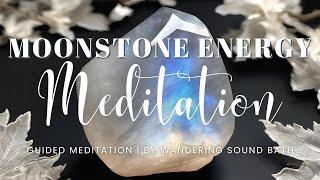 Heighten Your Intuition & Connect to the Divine Feminine | 20 Minute Moonstone Guided Meditation