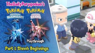 Sinnoh Beginnings | Pokemon Brilliant Diamond & Shining Pearl Playthrough Part 1