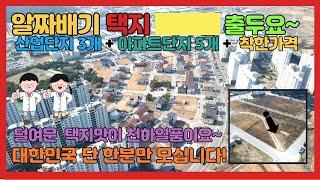 [no.245] 제천 왕암동 알짜배기 택지330m² 매매, 산업단지3개, 아파트5개, 3층건물 임대사업 강력추천!