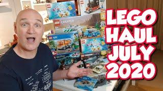 JULY 2020 LEGO HAUL AND UNBOXING: First trip to Lego store in 4 months!