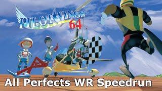 Pilotwings 64 - 100% (All Perfects) Speedrun WR! - 10:25:36