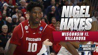 Nigel Hayes scores 19 points, hits game-winning basket vs. 'Nova