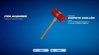 How To Get Chipote Chillon Pickaxe NOW FREE In Fortnite (Unlocked Chipote Chillon Pickaxe)