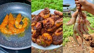 ചെമ്മീന് ഇനി വില കൂടുമൊ | Spicy Prawns Tawa Fry  | one minute recipes by Food Ward Fyz