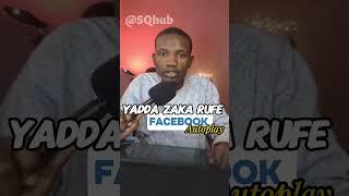 Yadda Zaka Rage Shan Data a Facebook. how to cancel Facebook autoplay