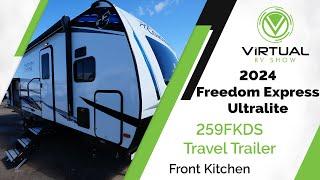 2024 Freedom Express Ultralite 259FKDS Travel Trailer Walk-Through