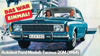 Autotest Neues Ford Modell: Taunus 20M (1964)