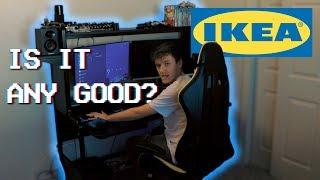 iKEA FREDDE COMPUTER GAMING DESK | Setup Vlog