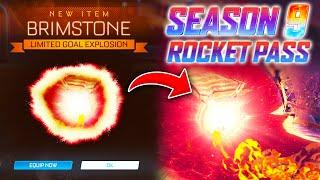 All New SEASON 9 ROCKET PASS Items!