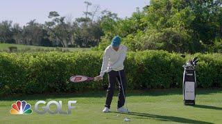 Tennis racket draw | GolfPass | Golf Channel