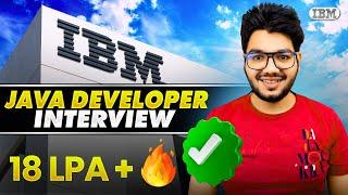 IBM Java Developer Interview Experience & Questions