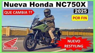  Nueva Honda NC 750X 2025 - ¿Ahora La Moto Perfecta? Por Fin y Cambios Acertados #hondanc750x