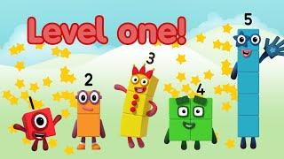 Learn To Count - 12345! | Numberblocks 1 Hour Compilation (Level 1) | 123 - Numbers Cartoon For Kids