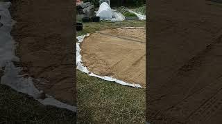 Что здесь будет? #дача #отдых #песок #пляж #garden #лето