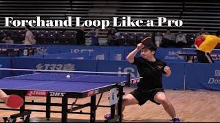 2300 Forehand Topspin Loop