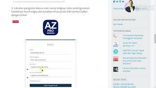 CARA JOIN AZPRO step by step