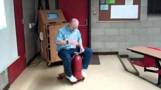 Fire Extinguisher Rocket Cart