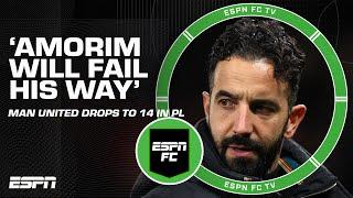 'If Amorim's gonna fail, he'll fail his way' ️ Robbo on Man United 2-0 loss vs. Newcastle | ESPN FC