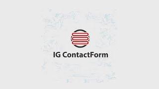 IG ContactForm - An Introduction of the Best WordPress Form Builder