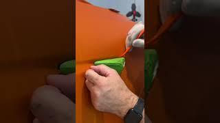 ASMR Tesla Fender Camera Wrap | Satin Chrome Orange Contouring Tips