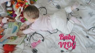 BABY VLOG: ЭМИЛИ 7 МЕСЯЦЕВ Что умеет ребенок в 7 месяцев?