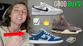 BEST RECENT SNEAKER INVESTMENTS THAT ROSE IN PRICE!
