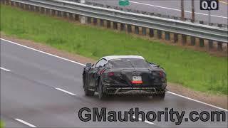 Mid Engine Corvette Track Testing - Acceleration & Launch