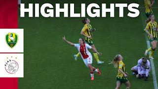 Danique Tolhoek ️️ | Highlights ADO Den Haag - Ajax Vrouwen | Azerion Vrouwen Eredivsie