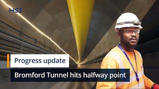 HS2’s tunnelling into Birmingham reaches halfway point