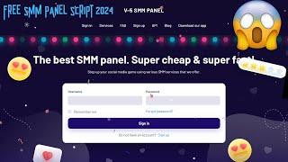 How to make Smm Panel For Free | Free me Smm Panel kaise banaye 2024 | Perfect Panel script for Free