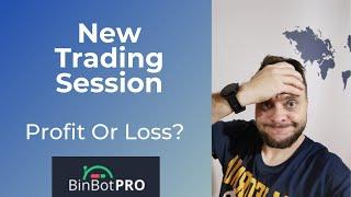 New Trading Session With Bin Bot Pro Binary Options Trading App