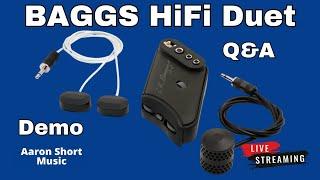 Music & Gear Chat - LIVE (LR Baggs HiFi Duet Live Demo/Q&A)