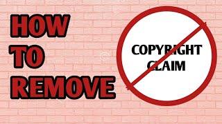 HOW TO REMOVE COPYRIGHT CLAIM ON YOUTUBE VIDEO USING A MOBILE PHONE | TAGALOG TUTORIAL