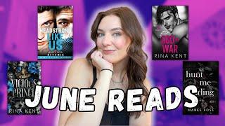 June Wrap Up  // another all time fav & all the dark romance