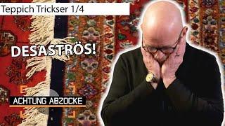 Angeblicher "15.000€ Teppich" in Wahrheit nur 400€ wert !  l 1/4 l Achtung Abzocke | Kabel Eins