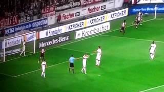 Drmic goal v Stuttgart