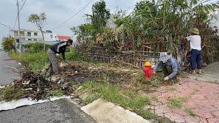 Transforming OVERGROWN SIDEWALKS into Clean Community Spaces