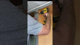 Kitchenette Install #diy #contractor #construction #remodel #fyp #carpentry #tools #howto #cabinets