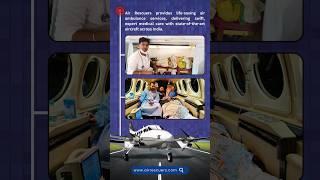 Air ambulance service in India  Air Rescuers #airambulance #emergency #patientcare #airtransport