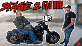 Harley Fat Bob STAGE 2! (Shop Build Ep. 5)